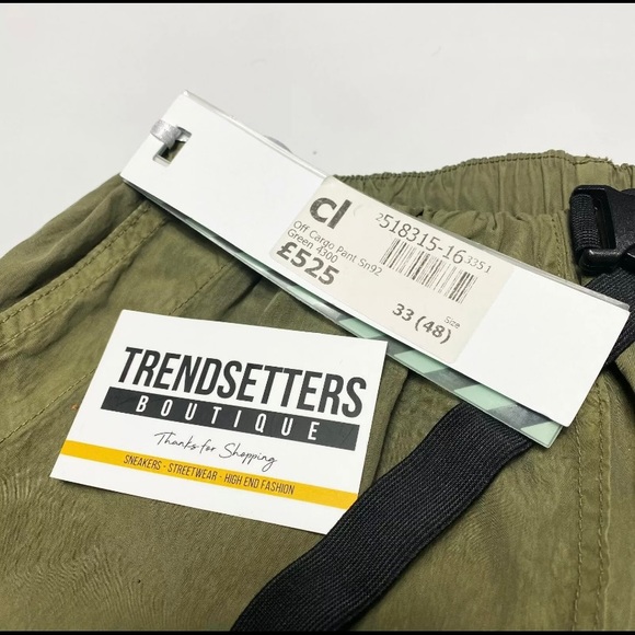 Offwhite Cargo Pants Used once (size 33) - Picture 4 of 12